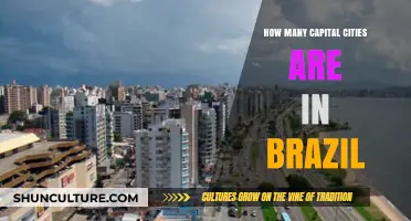 Exploring Brazil's Unique Administrative Structure: How Many Capital Cities Exist?