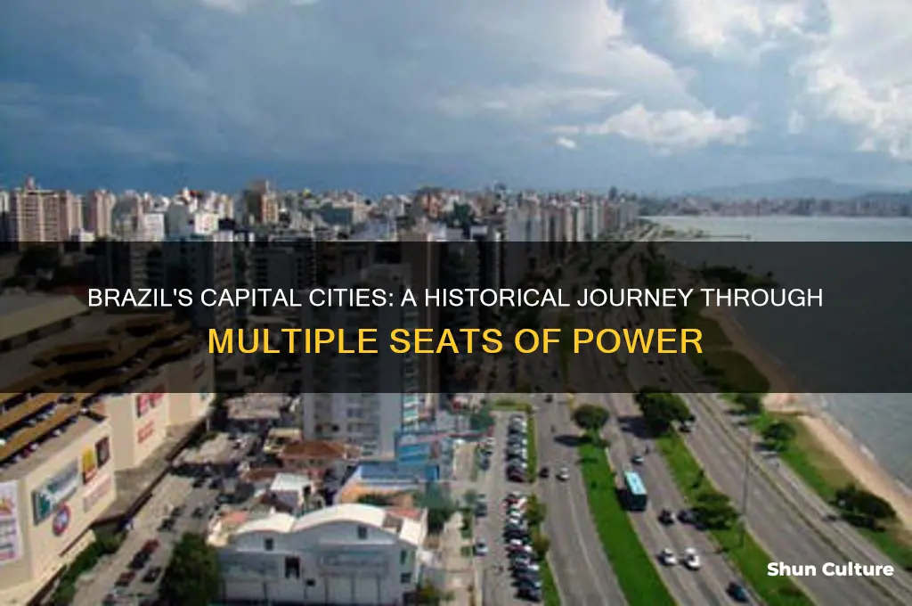 how many capitals did brazil have