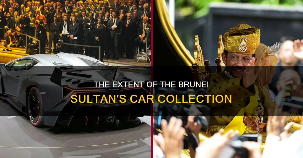 how many car has owned by brunei sulthan