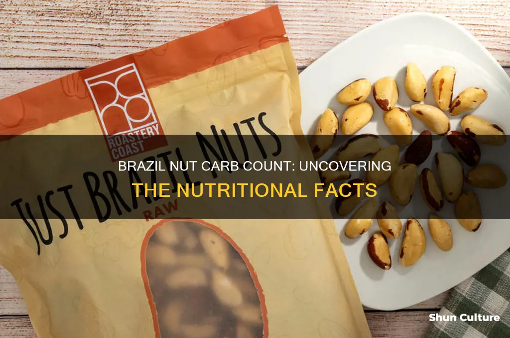 how many carbs in a brazil nut