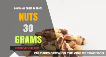 Carb Count in 30g Brazil Nuts: Nutritional Insights