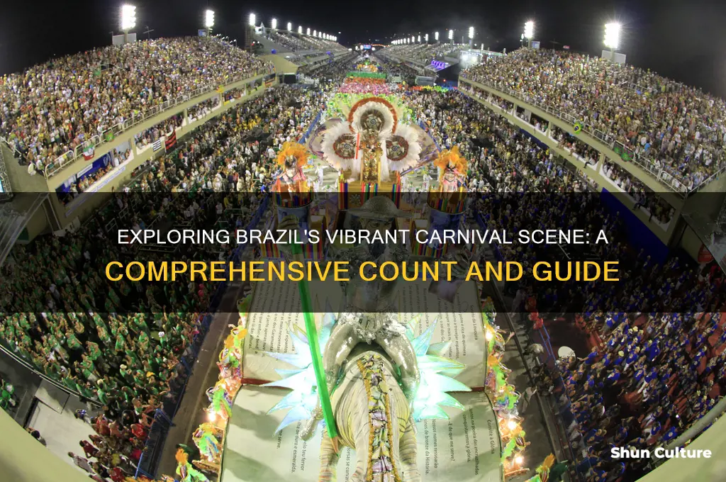 how many carnivals are there in brazil