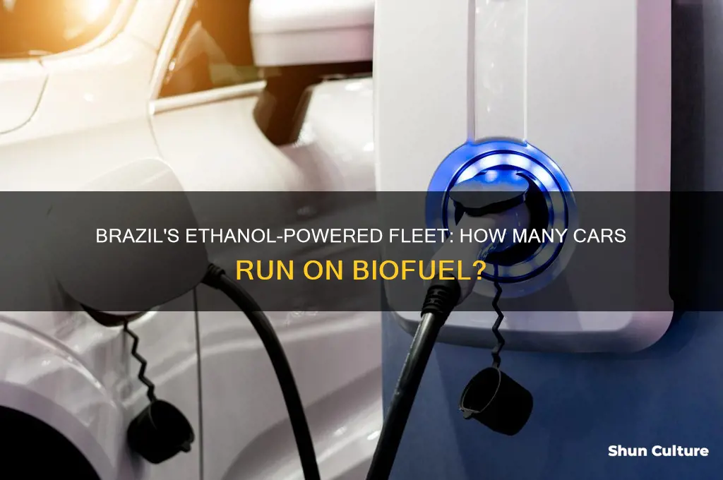 how many cars in brazil run on ethanol