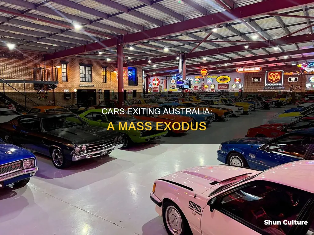 how many cars left australia