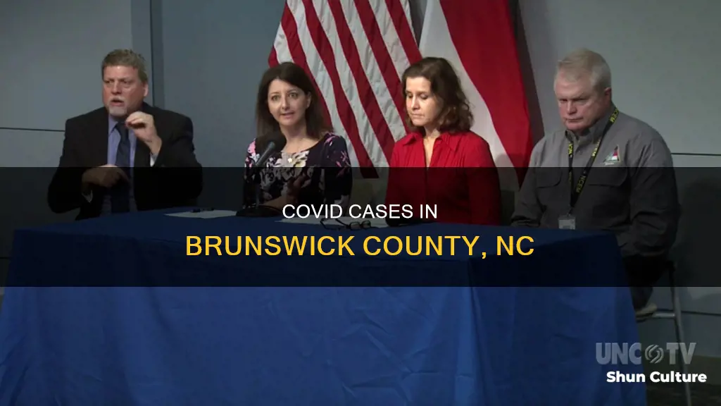 how many cases of covid 19 in brunswick county nc