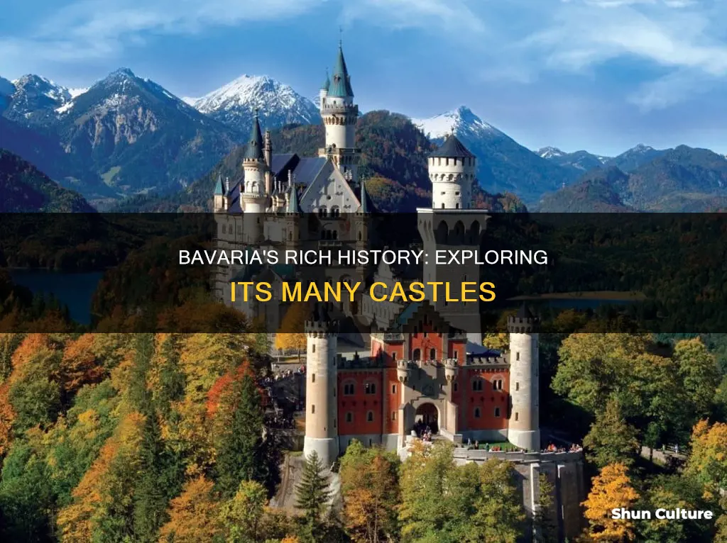 how many castles are there in bavaria