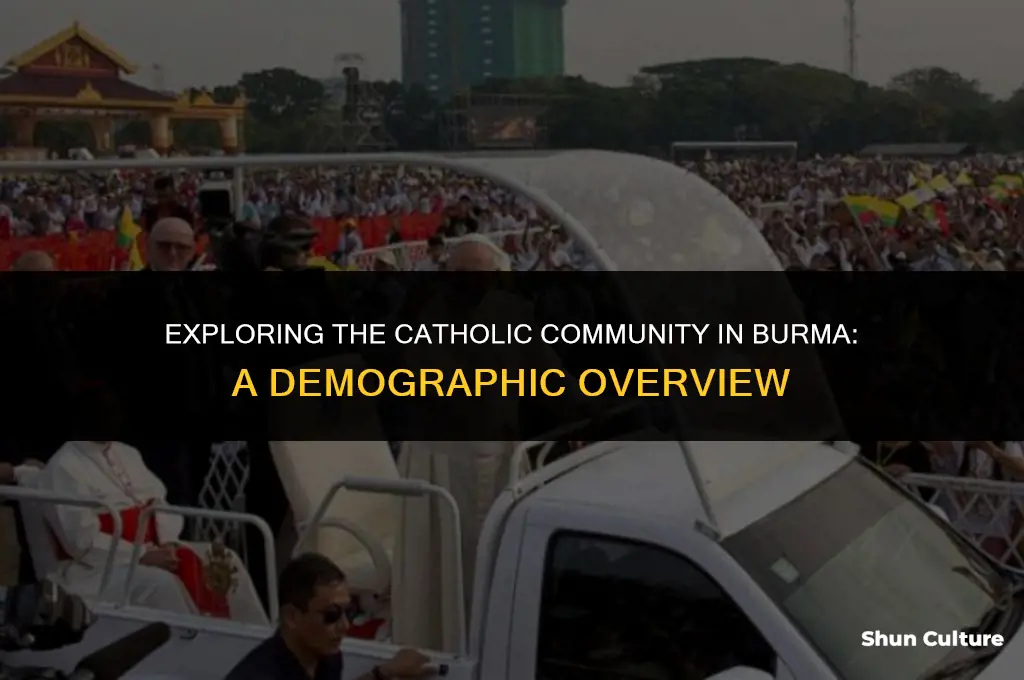 how many catholics in burma