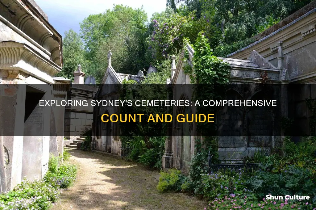 how many cemetaries are there in sydney australia