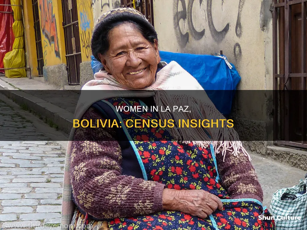 how many census women in la paz bolivia