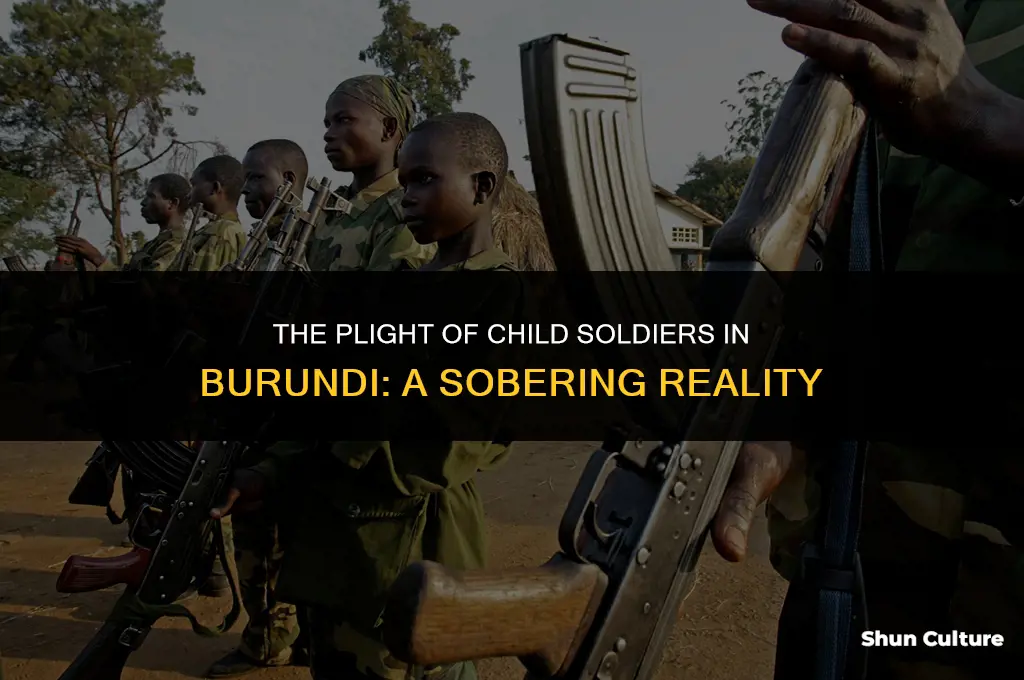 how many child soldiers are there in burundi