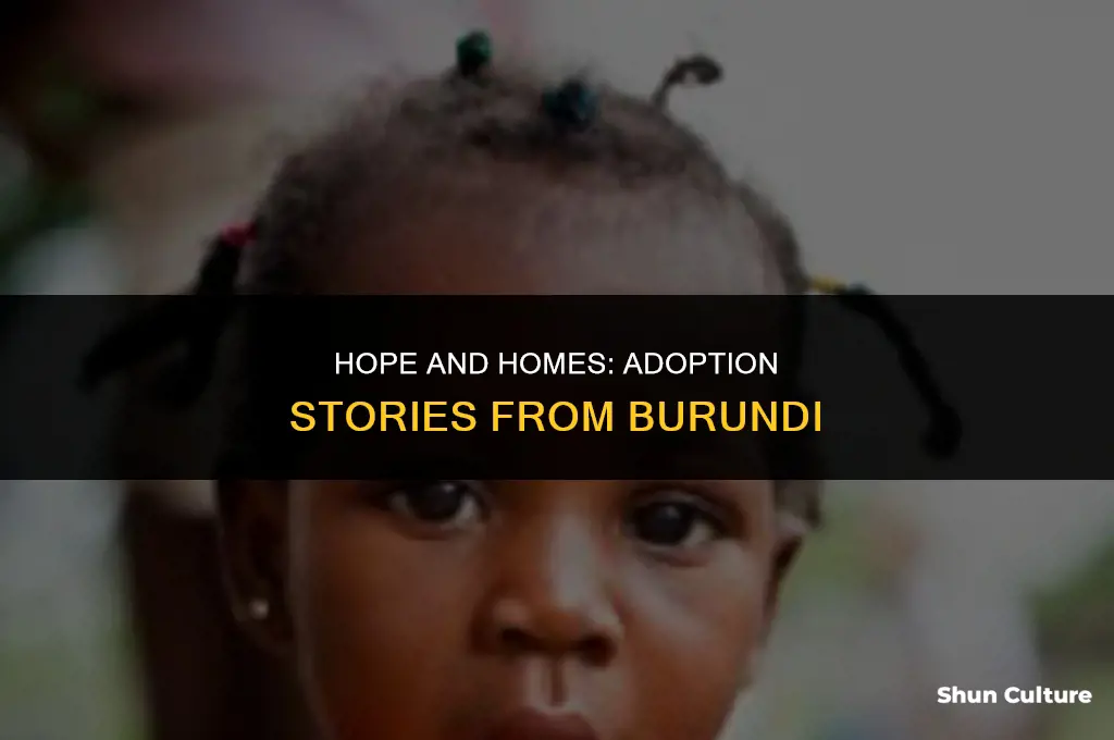 how many children are adopted from burundi per year