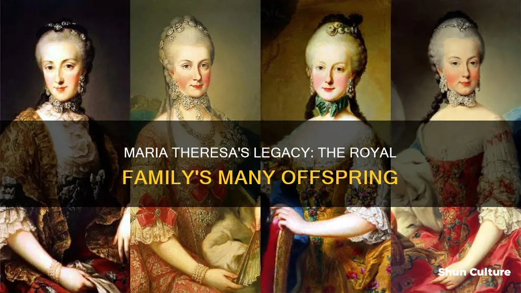 how many children did maria theresa of austria have