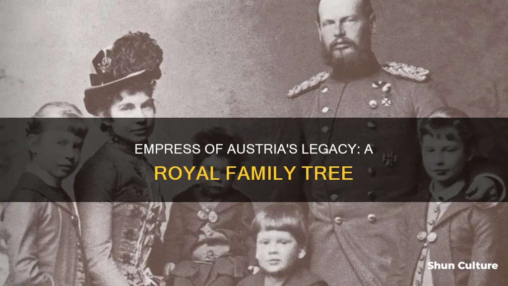 how many children did the empress of austria have