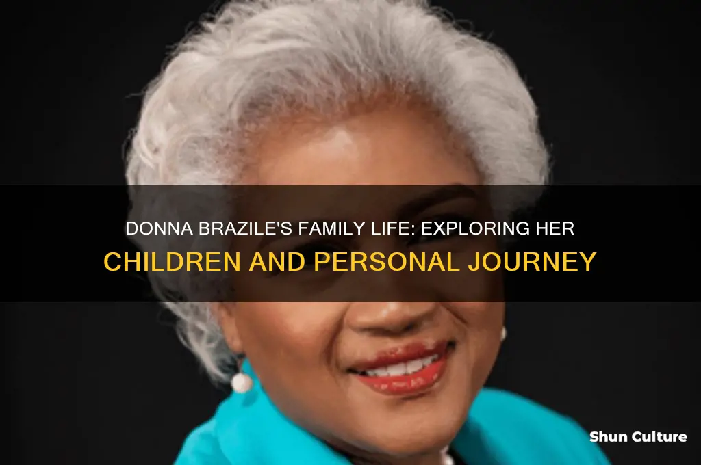 how many children does donna brazile have