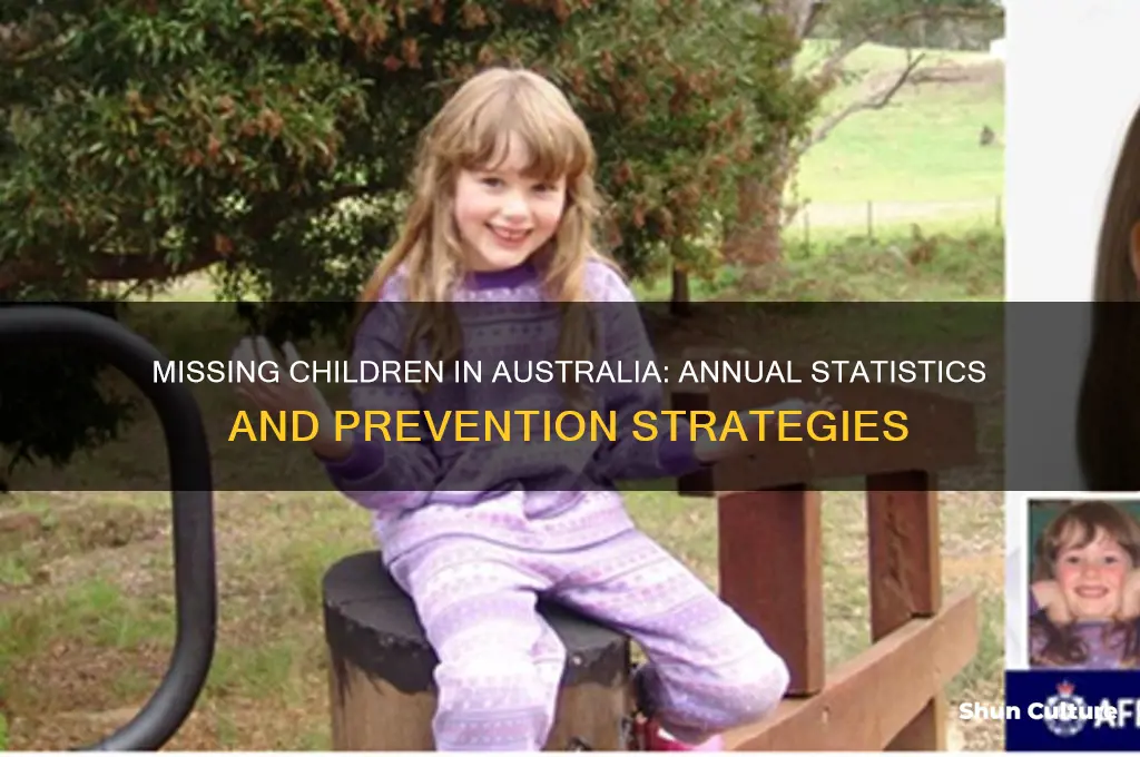 how many children go missing in australia each year