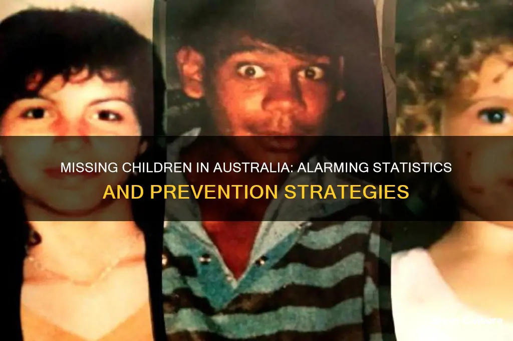 how many children go missing in australia
