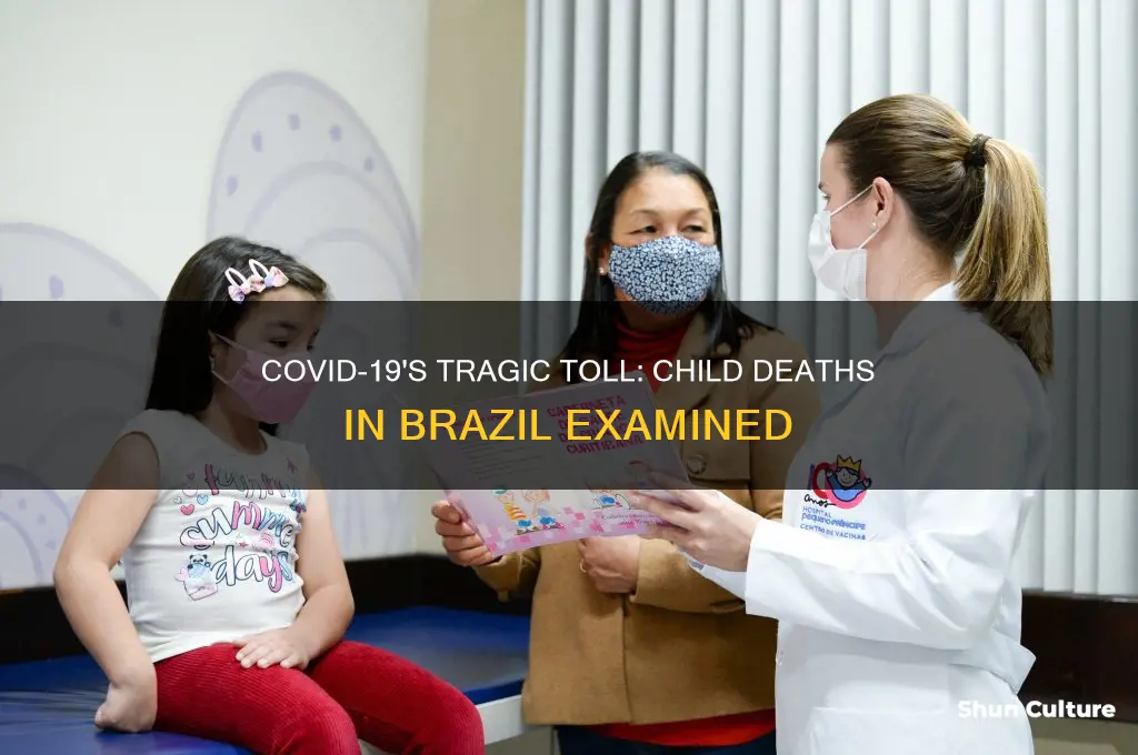 how many children have died of covid in brazil