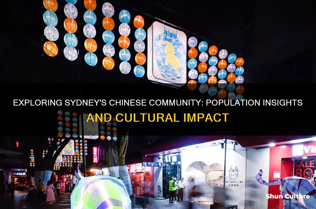 how many chinese in sydney australia