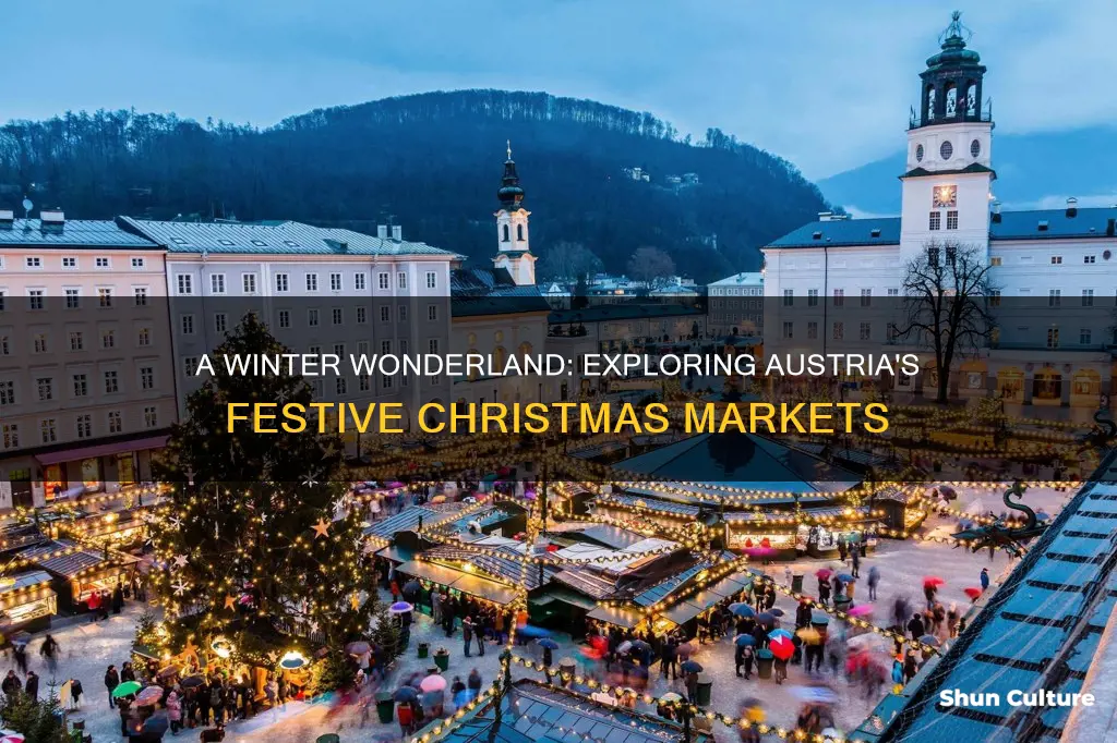 how many christmas market in austria