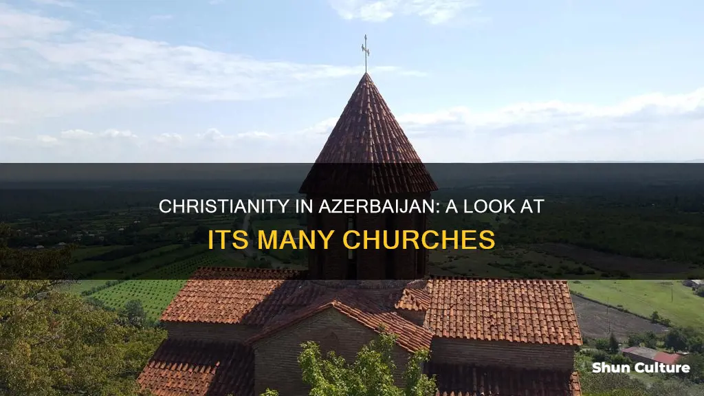 how many churches are in azerbaijan