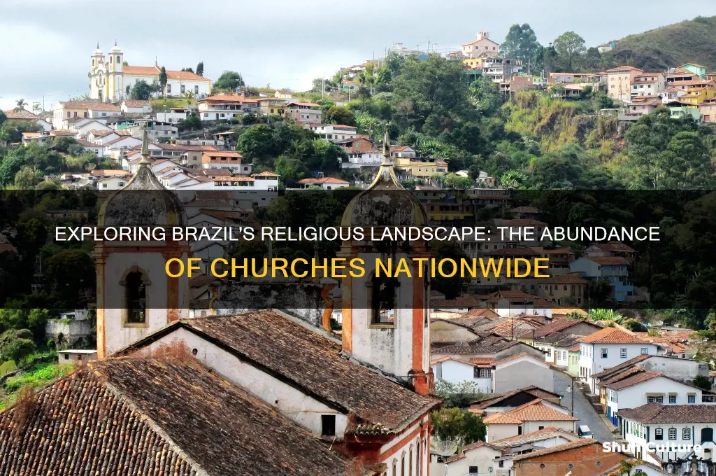 how many churches are in brazil