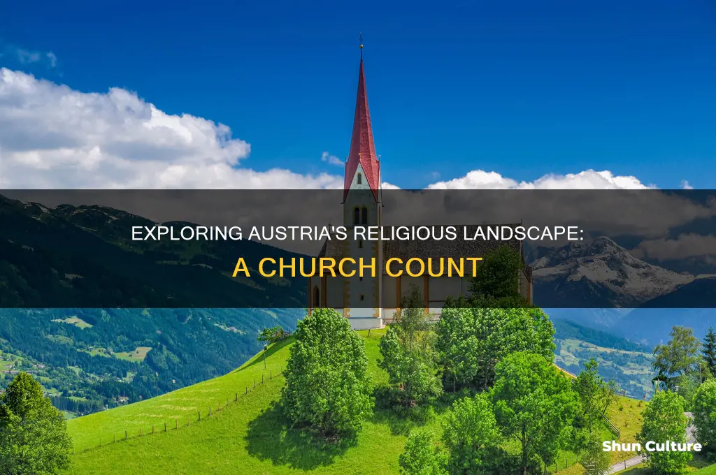 how many churches are there in austria