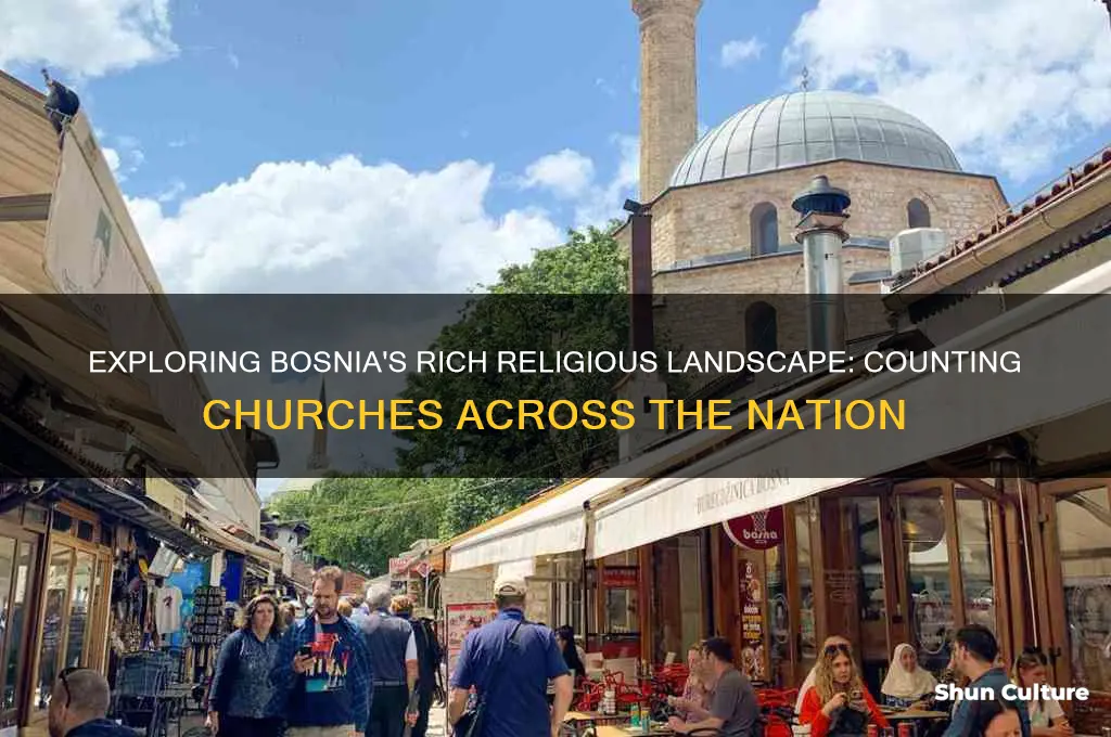 how many churches in bosnia