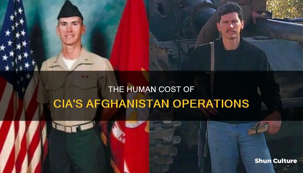 how many cia agent died in afghanistan