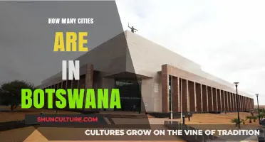 Exploring Botswana's Urban Landscape: Counting the Cities Within