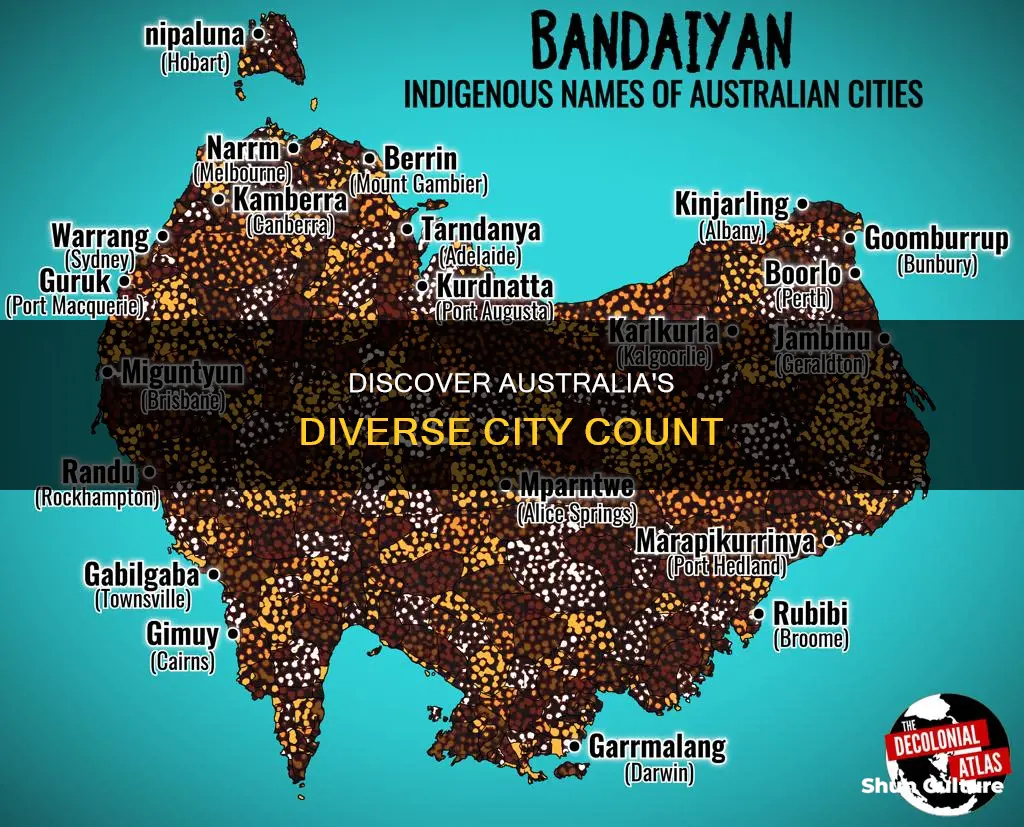 how many cities in australia country