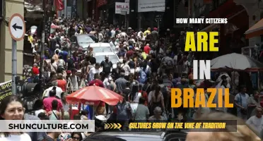 Brazil's Population: Unveiling the Number of Citizens in 2023