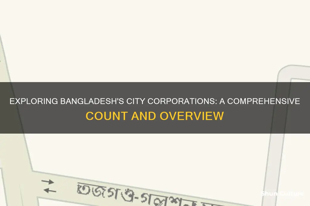 how many city corporation in bangladesh