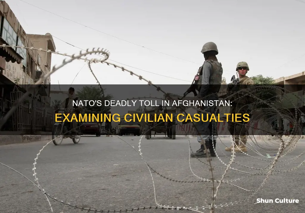 how many civilians have been killed in afghanistan by nato