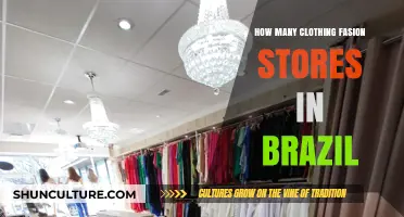 Exploring Brazil's Fashion Scene: Counting the Clothing Stores Nationwide