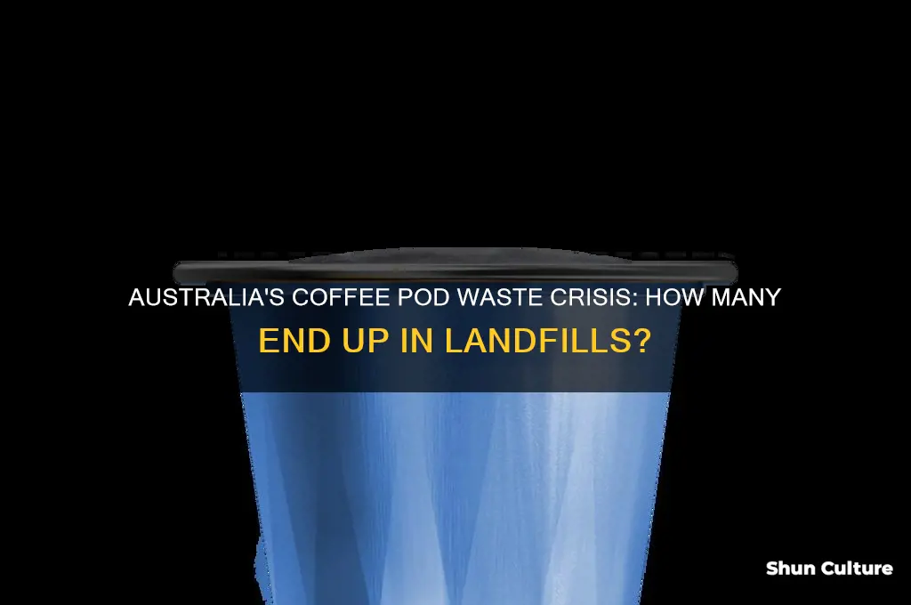 how many coffee pods go to waste in australia