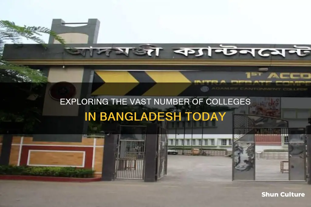 how many college in bangladesh