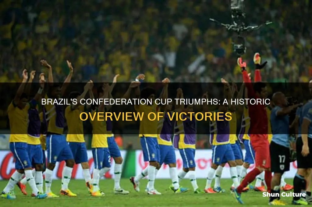 how many confederation cups has brazil won