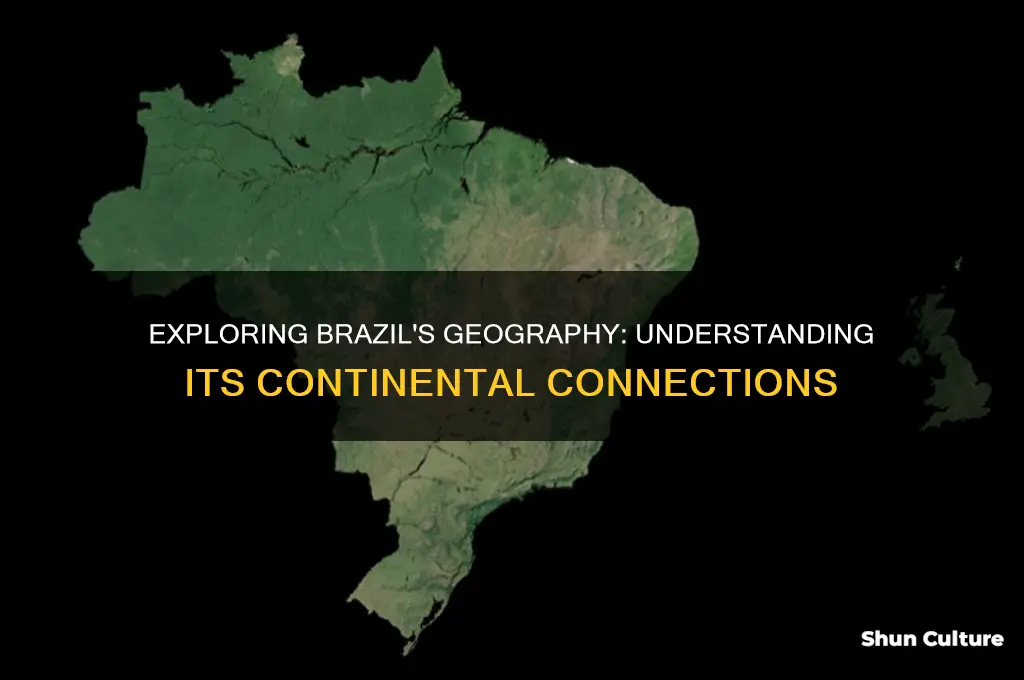how many continents are in brazil