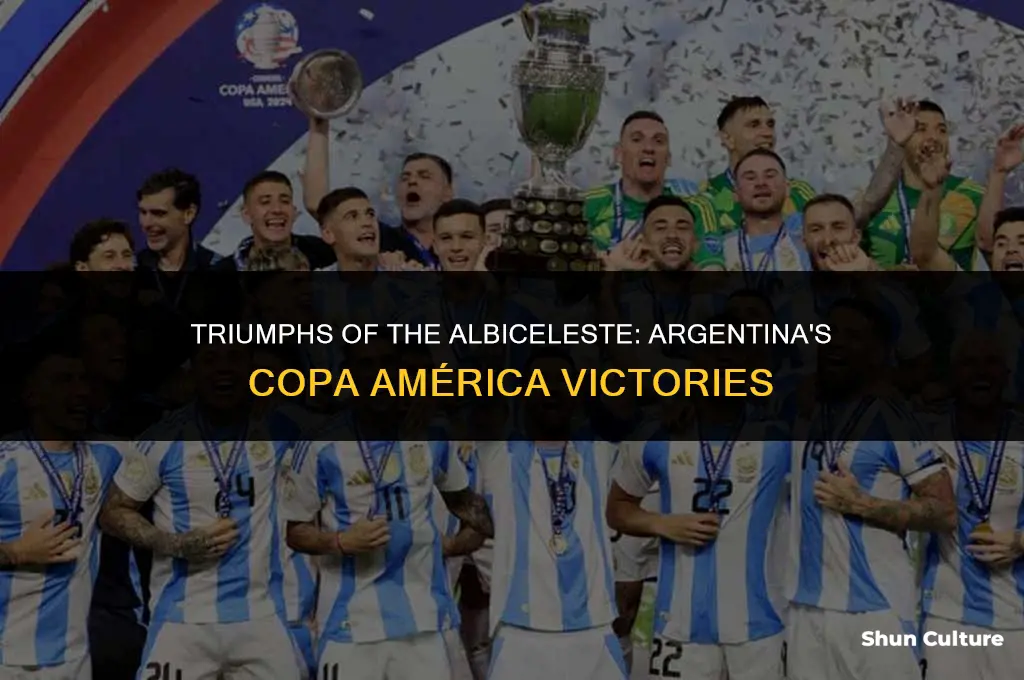 how many copa america has argentina won