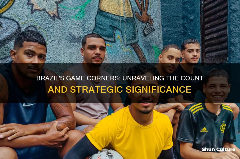 how many corners in brazil game