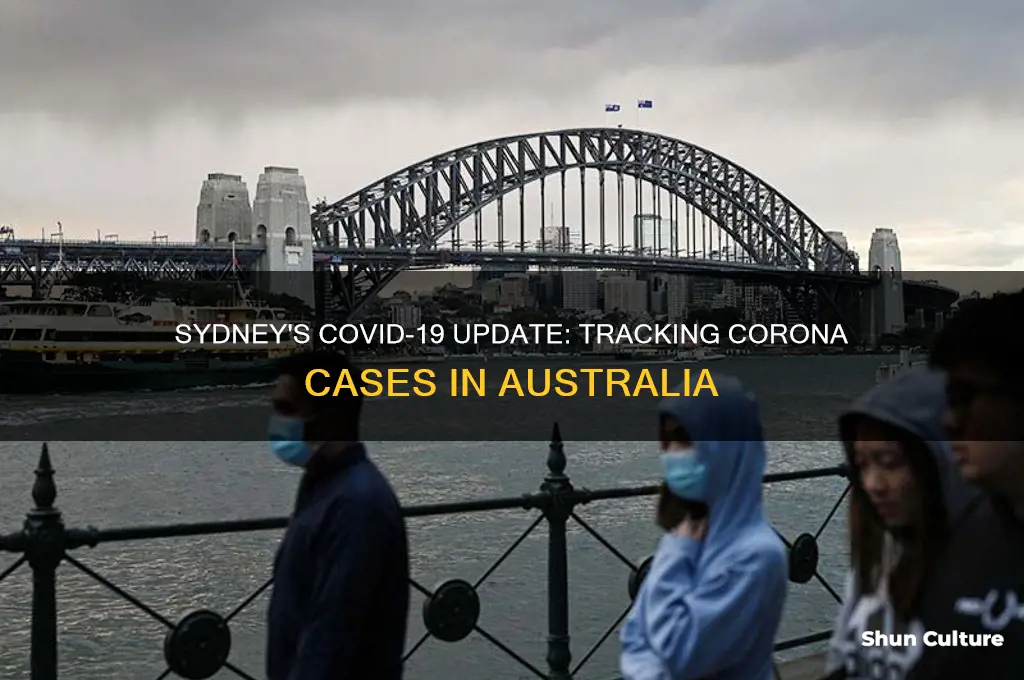 how many corona cases in sydney australia