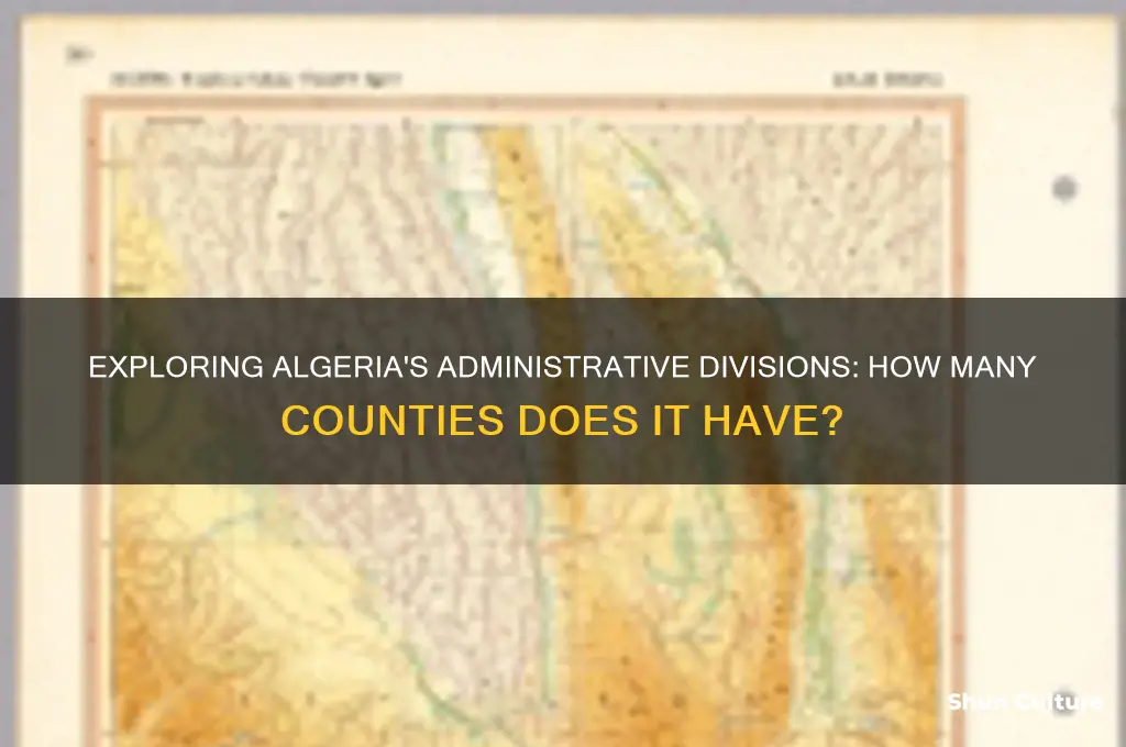 how many counties in algeria