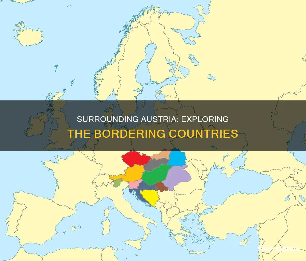 how many countires surround austria