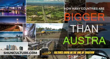 Which Countries Are Larger Than Australia?