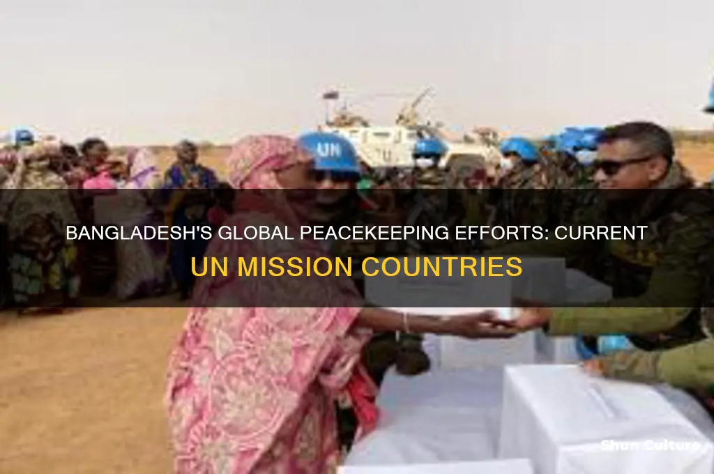 how many countries bangladesh currently operate un peacekeeping missions