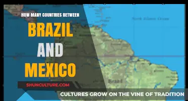 Exploring the Nations Between Brazil and Mexico: A Geographic Journey