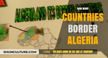 Exploring Algeria's Borders: How Many Countries Share Its Frontiers?