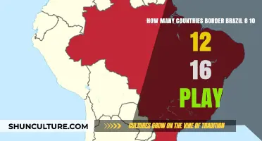 Exploring Brazil's Borders: How Many Countries Share Its Boundaries?