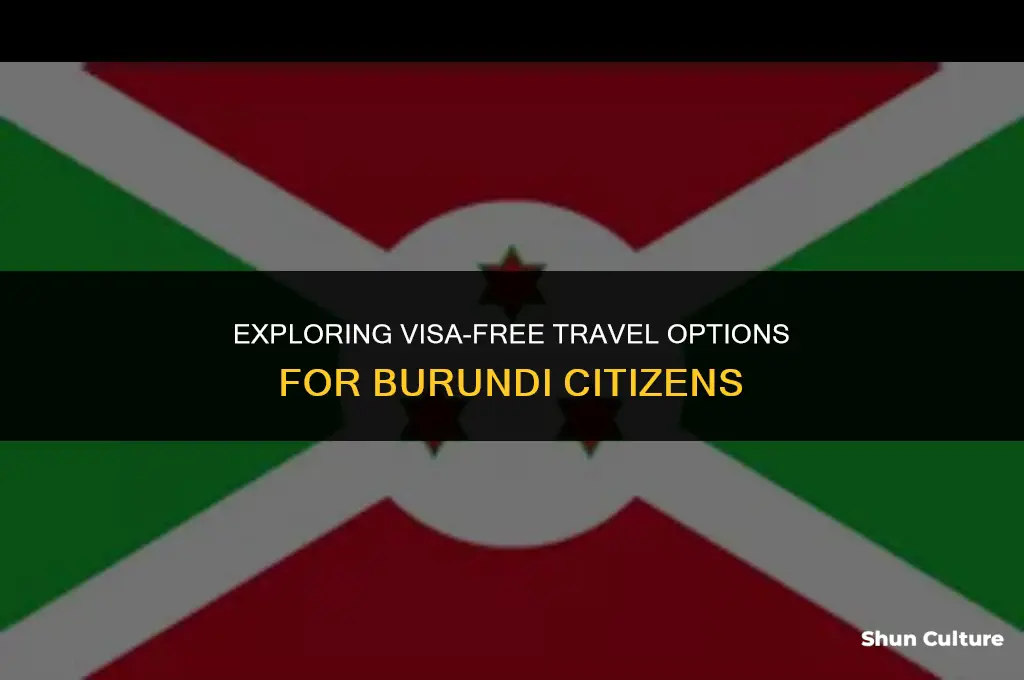 how many countries burundi have free visa