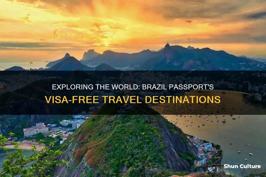 how many countries can brazil passport enter